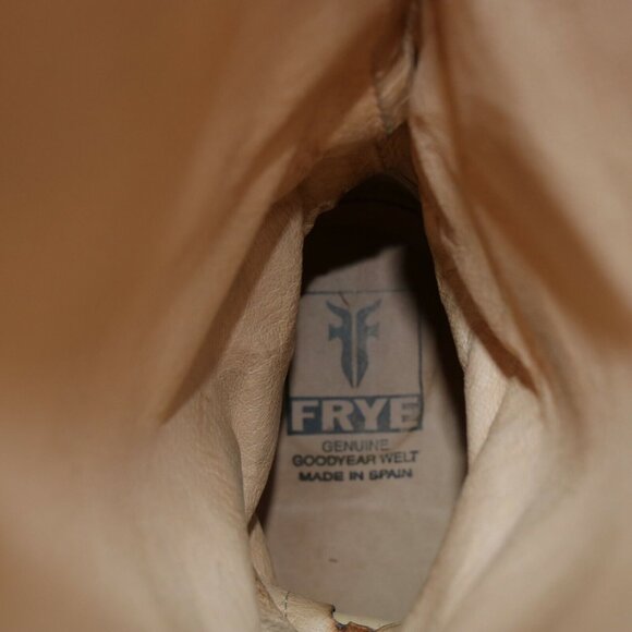 Frye Womens Dorado Riding Boot Size 6 Tall Black Leather Buckle Strap Moto Biker - Picture 12 of 12